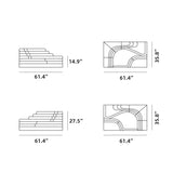 Modern Sectional Leather Sofa