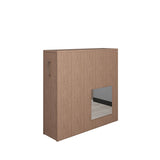 Modern Shoe Cabinet with Hidden Shoe Rack Pull-out Freestanding