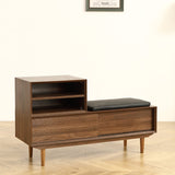 Modern Shoe Changing Cabinet with Cushion