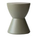 14-Inch Round Side Table in Fiberstone Modern Accent End Table for Indoor and Outdoor