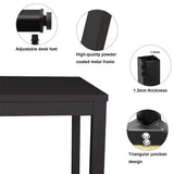 Modern Simples Desktop Computer Desk Laptop Study Table Office Desk Workstation