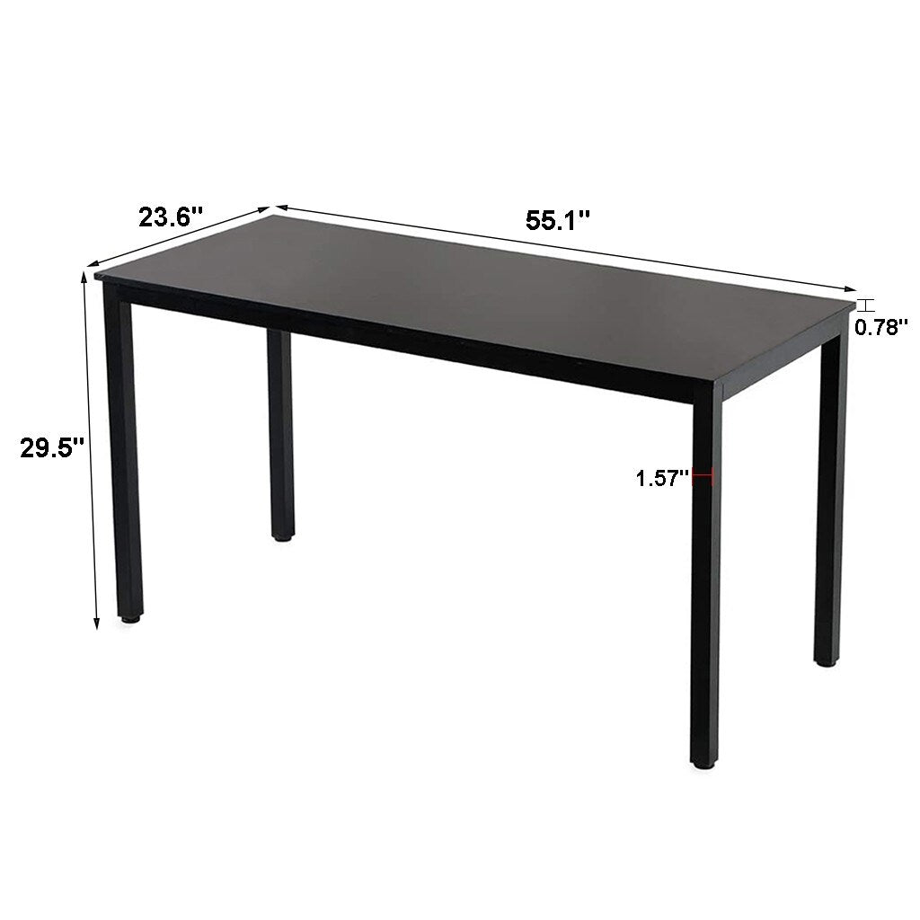 Modern Simples Desktop Computer Desk Laptop Study Table Office Desk Workstation