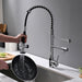Modern Single Handle Pull-down Kitchen Sink Faucet