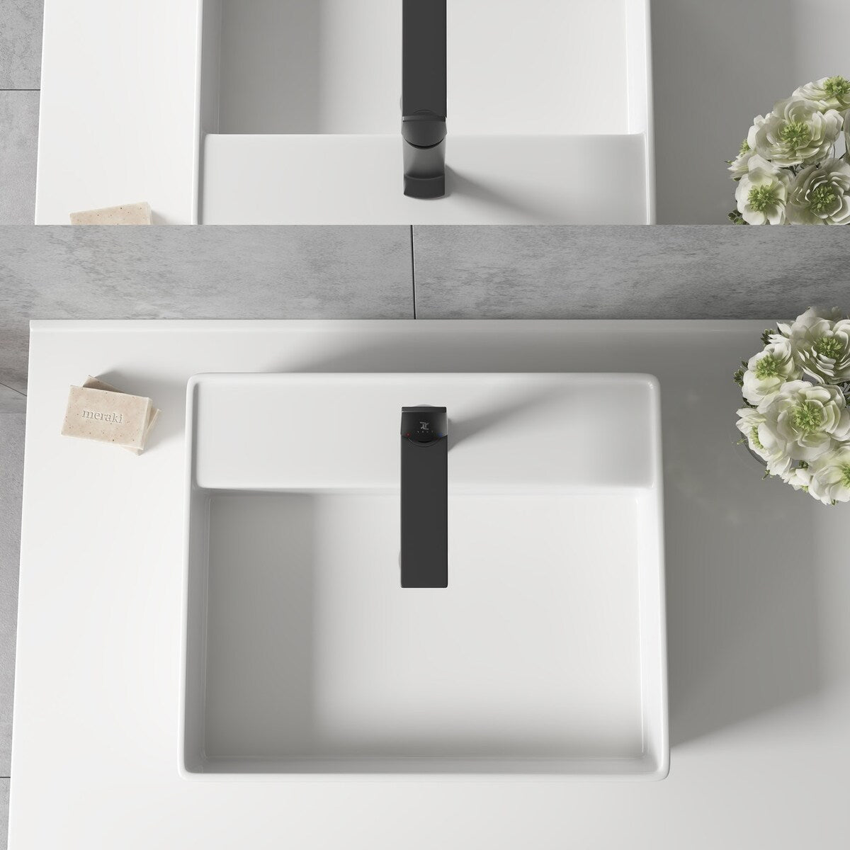 Modern Single Hole Deck Mounted Bathroom Basin Faucet