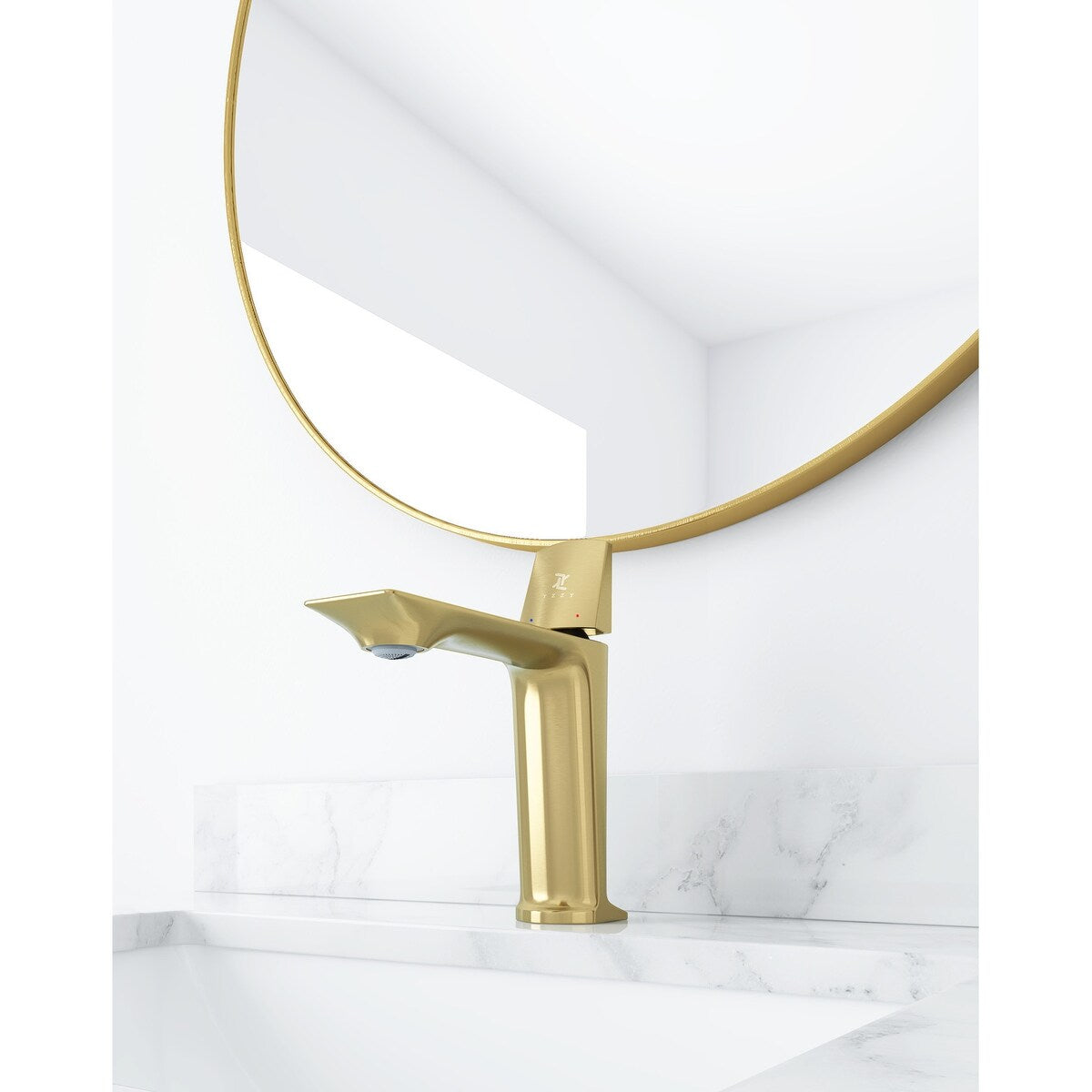 Modern Single Hole Deck Mounted Bathroom Basin Faucet