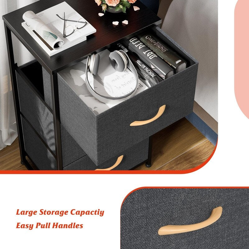 Modern Small Dresser for Bedroom with 3 Drawers