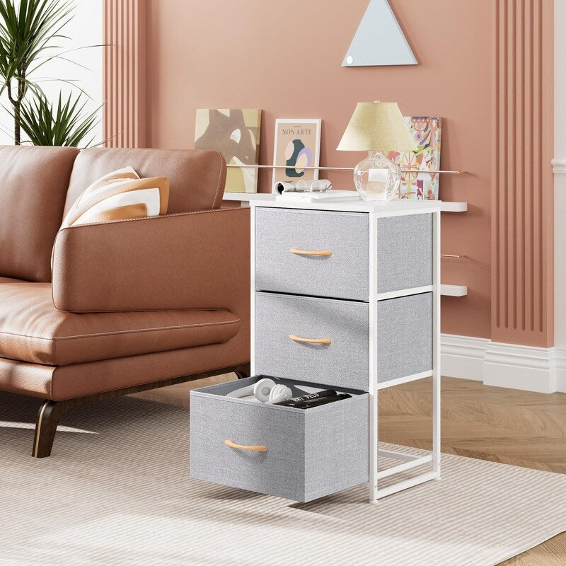Modern Small Dresser for Bedroom with 3 Drawers