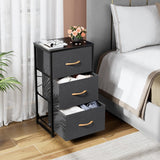 Modern Small Dresser for Bedroom with 3 Drawers