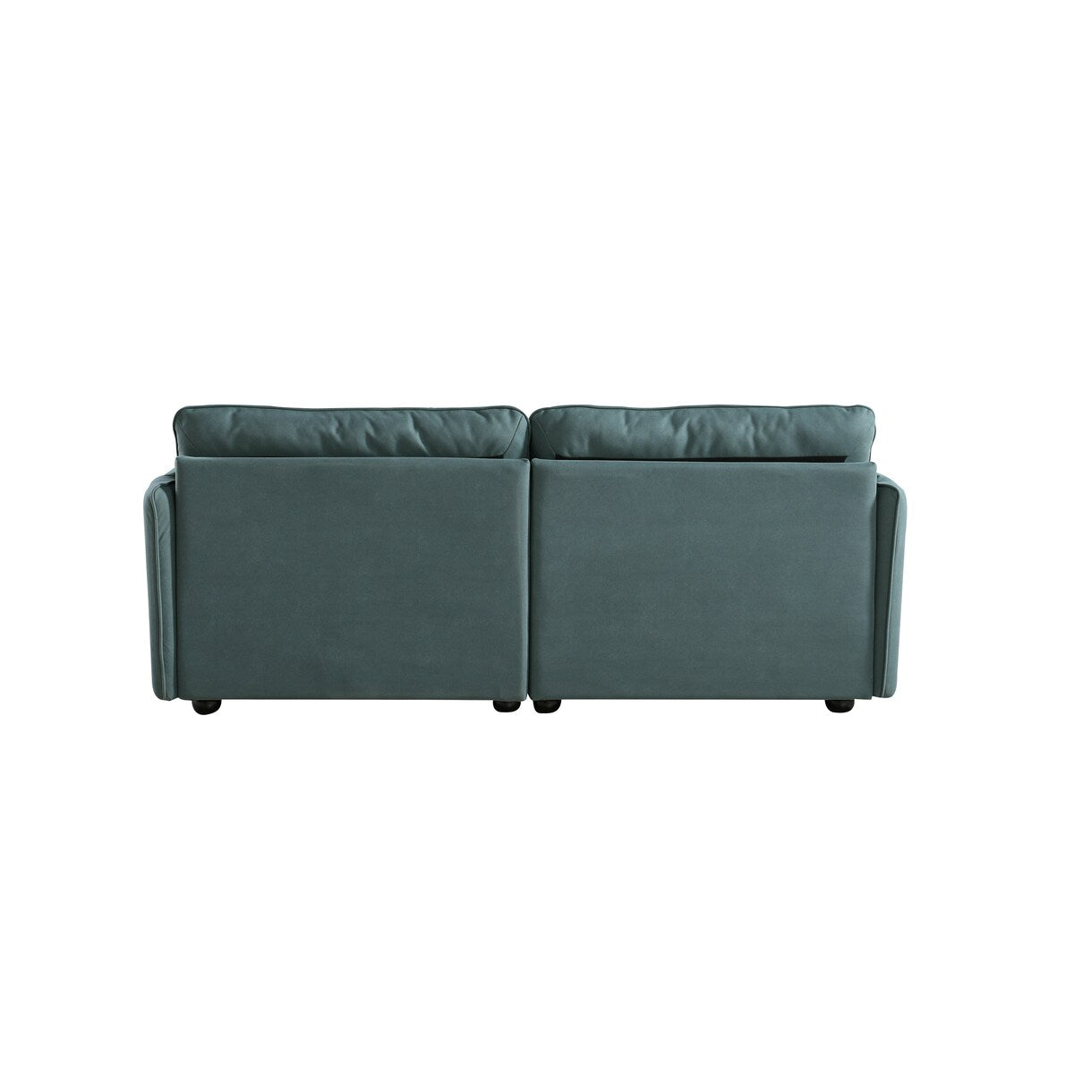 Modern Sofa Loveseat 75.6" Rolled Armrest Sofa Couch Large Upholstered Deep Seat Sofa with Hardwood Frame Living Room Bedroom