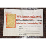 Modern Solid Gabbeh Oriental Home Decor Area Rug Wool Hand-Knotted - 6'4" x 9'2"