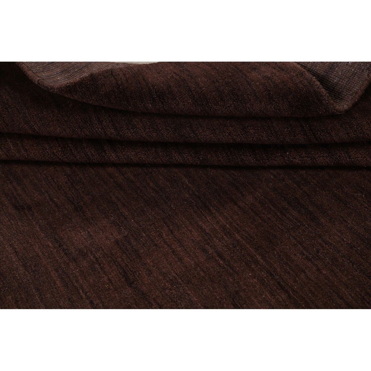 Modern Solid Gabbeh Oriental Home Decor Area Rug Wool Hand-Knotted - 6'4" x 9'2"