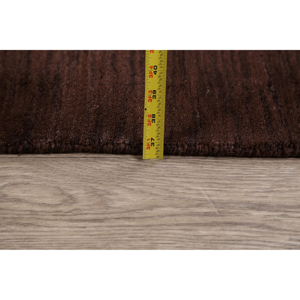 Modern Solid Gabbeh Oriental Home Decor Area Rug Wool Hand-Knotted - 6'4" x 9'2"