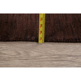 Modern Solid Gabbeh Oriental Home Decor Area Rug Wool Hand-Knotted - 6'4" x 9'2"