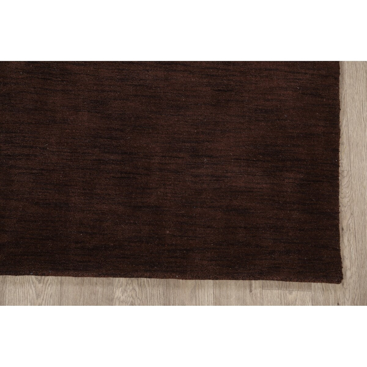Modern Solid Gabbeh Oriental Home Decor Area Rug Wool Hand-Knotted - 6'4" x 9'2"