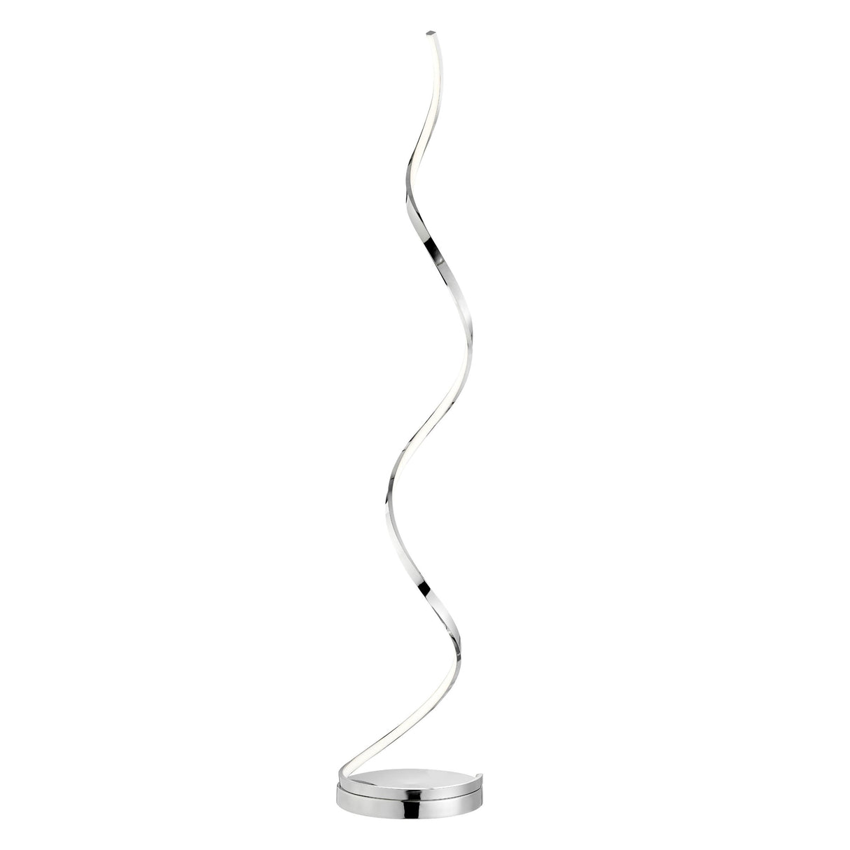 Modern Spiral Dimmable Integrated LED Floor Lamp - N/A