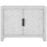 Modern Storage Sideboard Buffet Cabinet with 2-Doors, Adjustable Shelves