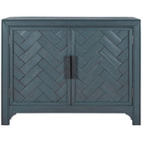 Modern Storage Sideboard Buffet Cabinet with 2-Doors, Adjustable Shelves
