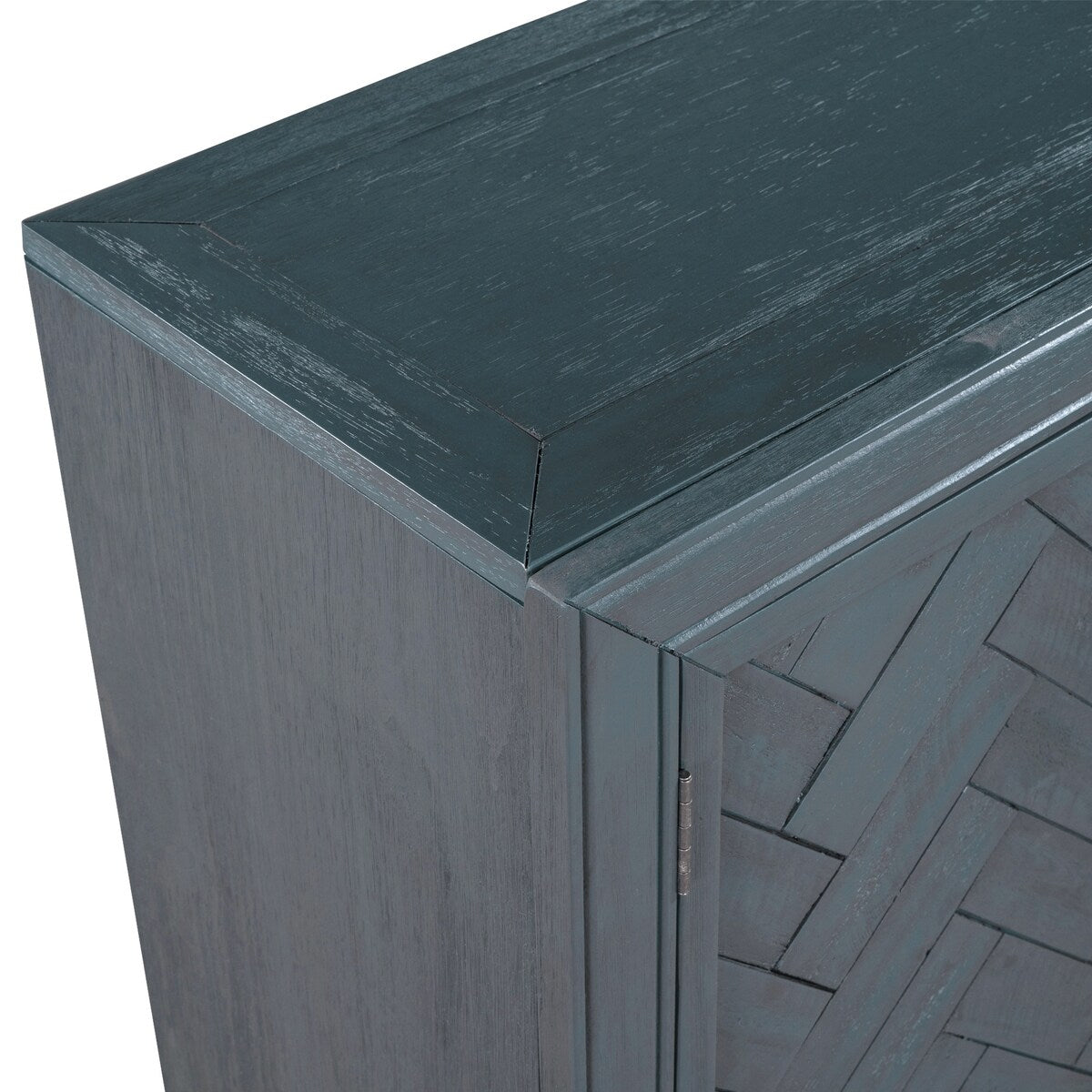 Modern Storage Sideboard Buffet Cabinet with 2-Doors, Adjustable Shelves