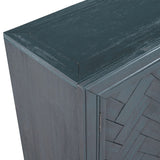 Modern Storage Sideboard Buffet Cabinet with 2-Doors, Adjustable Shelves
