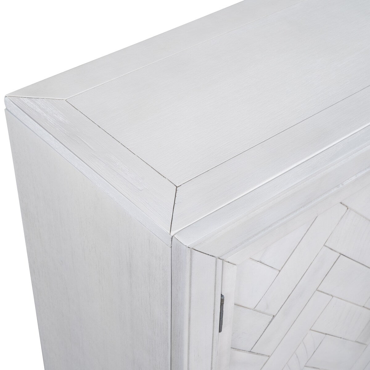 Modern Storage Sideboard Buffet Cabinet with 2-Doors, Adjustable Shelves