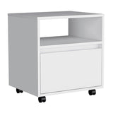 Modern Style Bedroom Nightstand With One Drawer