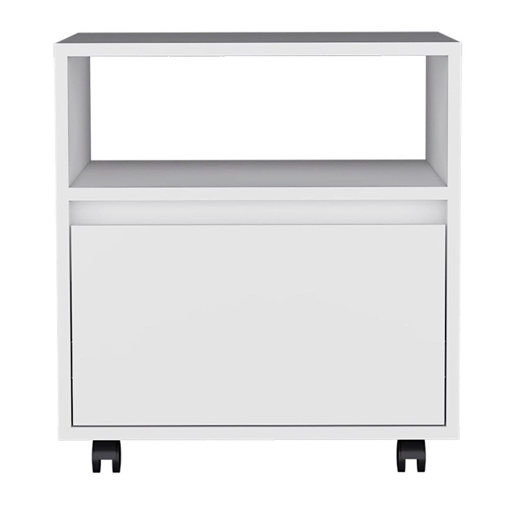 Modern Style Bedroom Nightstand With One Drawer