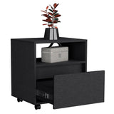Modern Style Bedroom Nightstand With One Drawer