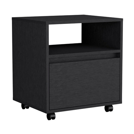 Modern Style Bedroom Nightstand With One Drawer