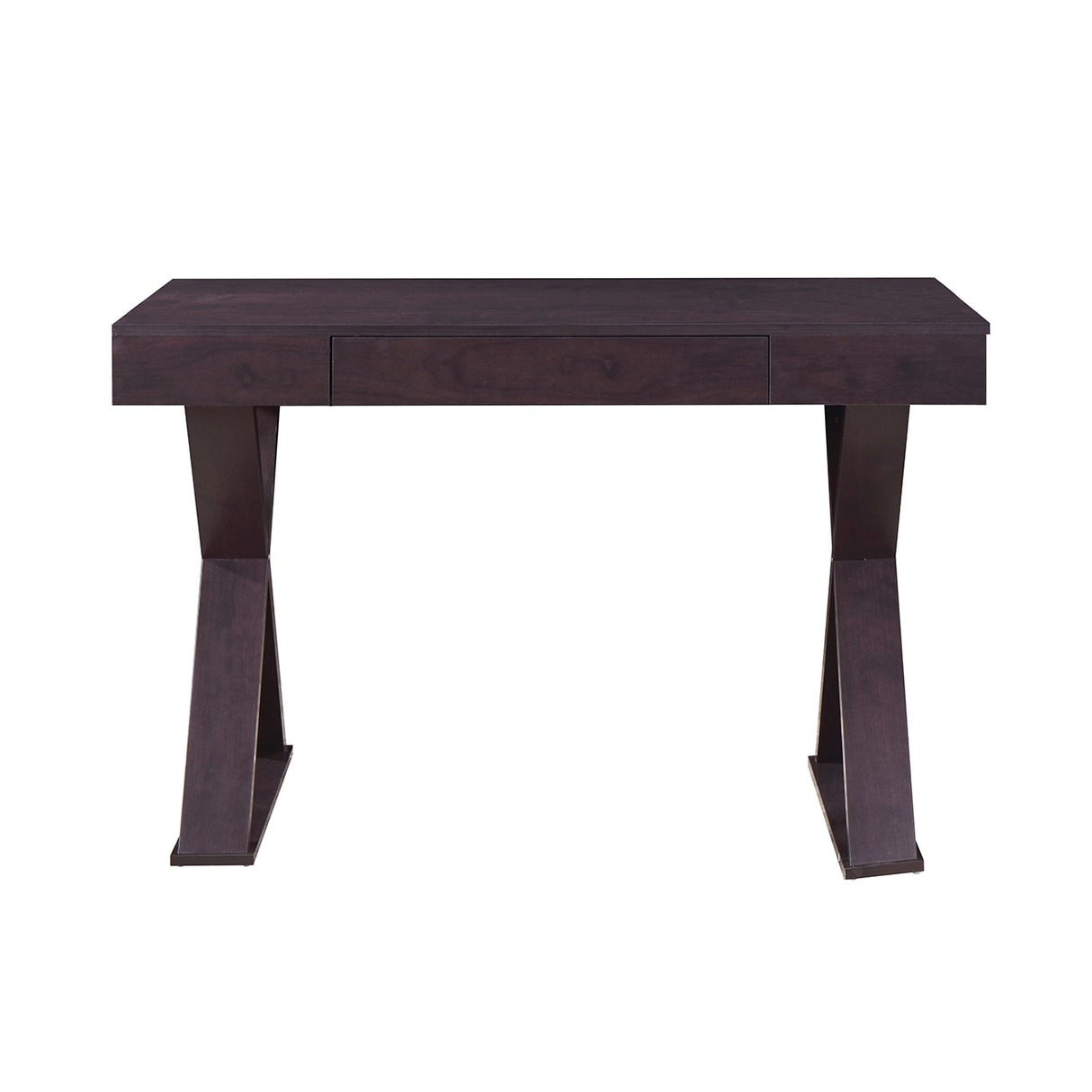 Modern Style Desk With a Drawer and Funky X-legs,Suitable for Home Study, Company Office and other Places