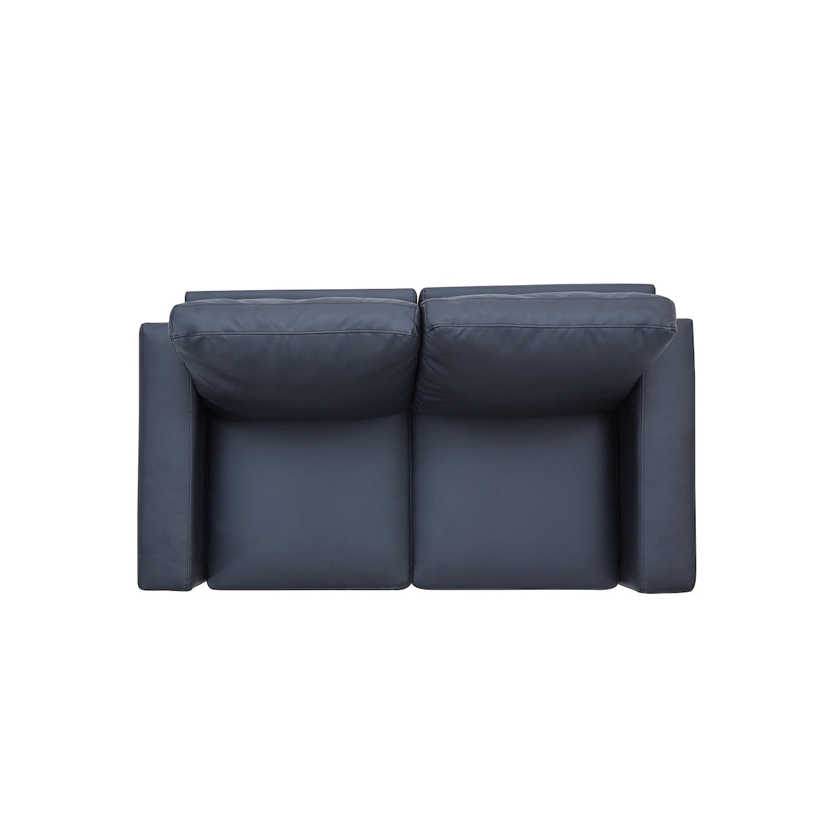 Modern Style Loveseat PU Leather Upholstered Couch Furniture for Home or Office (Loveseat)