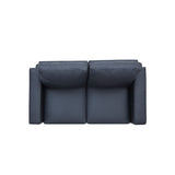 Modern Style Loveseat PU Leather Upholstered Couch Furniture for Home or Office (Loveseat)