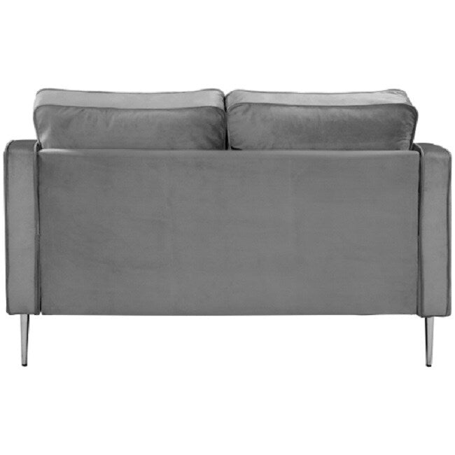 Modern Style Loveseat Velvet Upholstered Couch Furniture for Home or Office (2-Seat)