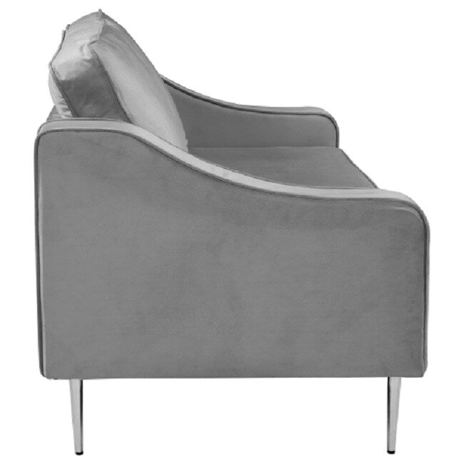 Modern Style Loveseat Velvet Upholstered Couch Furniture for Home or Office (2-Seat)
