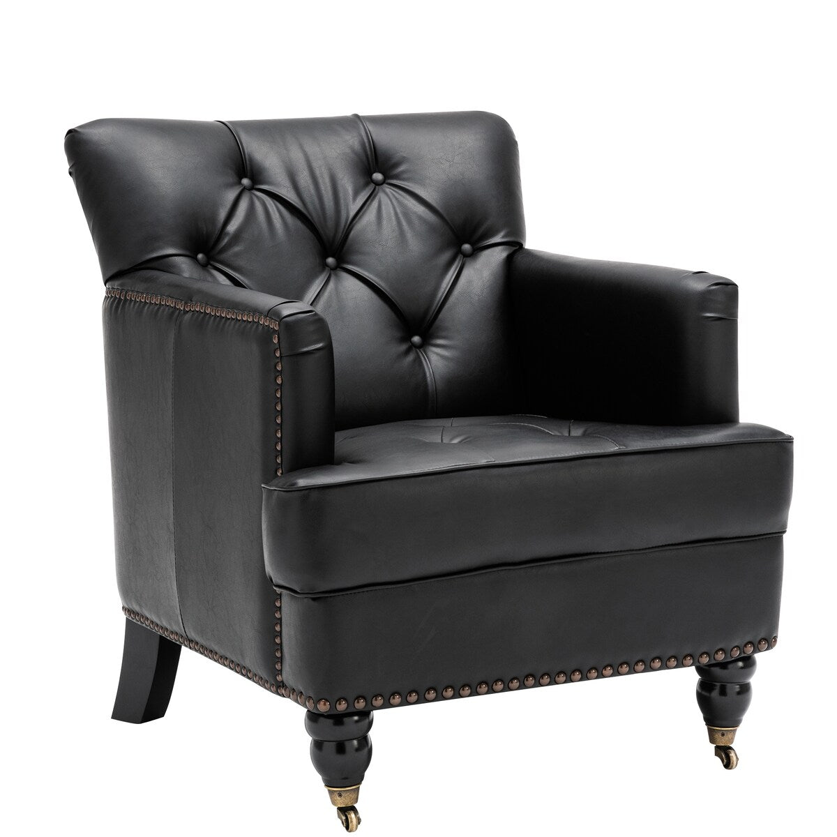 Modern Style PU Leather Club Chair