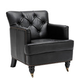 Modern Style PU Leather Club Chair