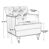 Modern Style PU Leather Club Chair