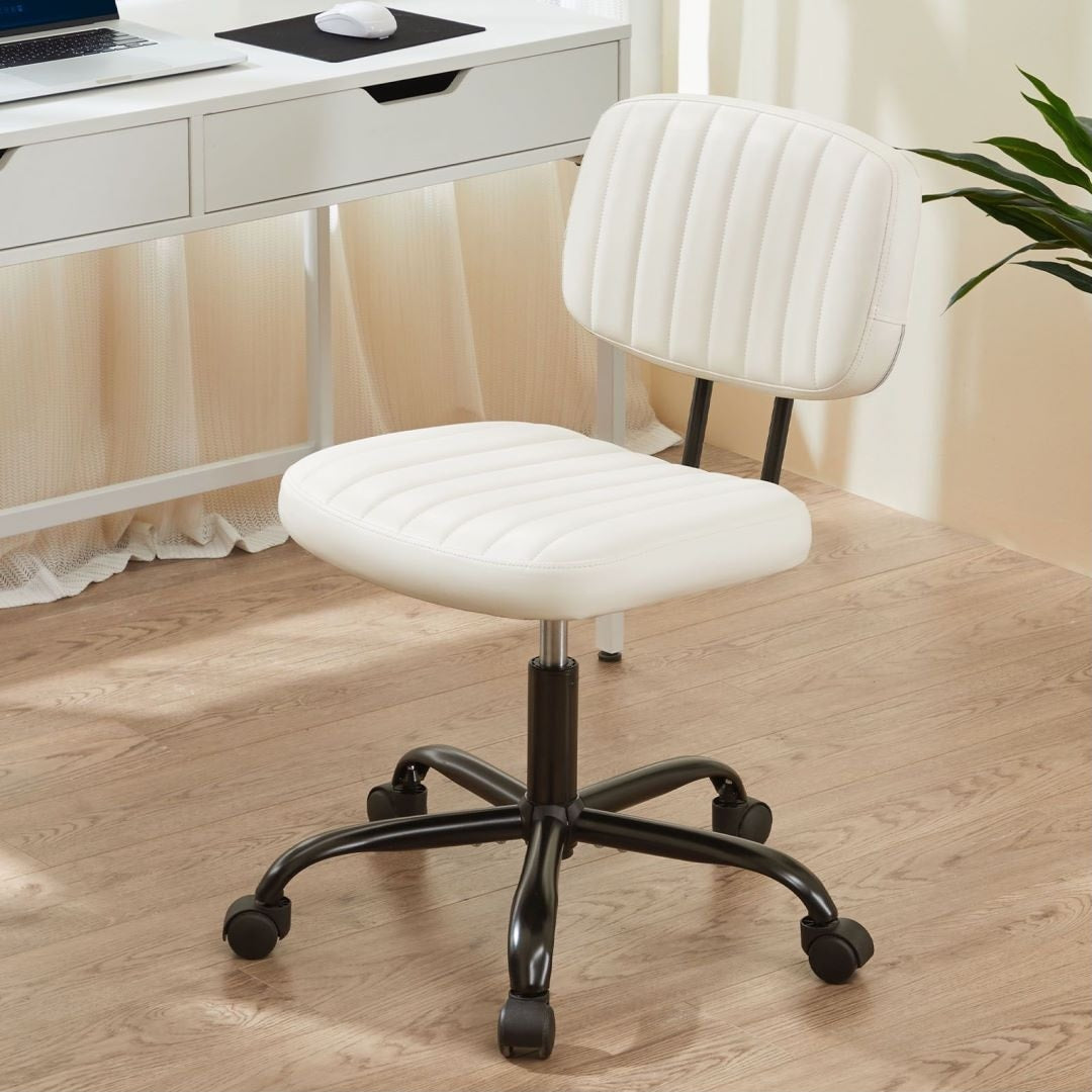 Modern Swivel Round Chair Vertical Stripe Office Computer Desk Kids