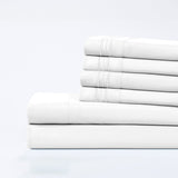 Modern Threads 6-Piece Bed Sheet Set - Ultra Soft Brushed Microfiber, Deep Pocket, Cool & Breathable, Fits 21" Mattress