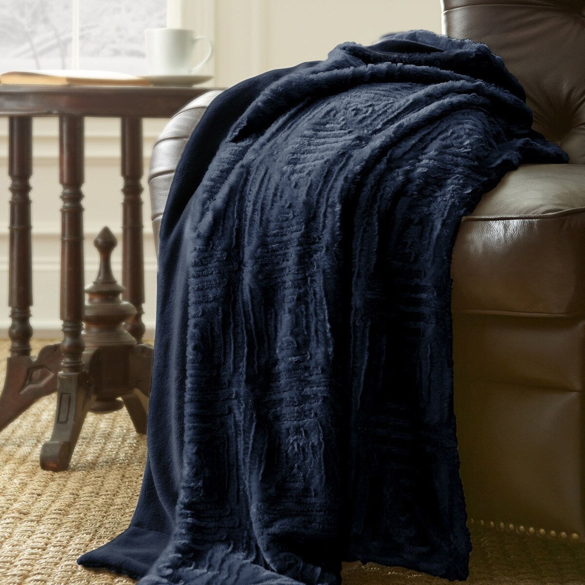 Modern Threads Plush and Cozy Faux Fur Throw