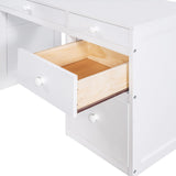 Modern Twin Size Loft Bed With Ladder,Shelves and Desk,Sturdy Construction for Bedroom