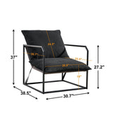 Modern Upholstered Accent chair, for Living Room