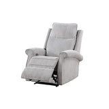 Modern Upholstered Lounge Single Sofa Oversize Recliner Chair with Soft Durable Fabric and Tall Neck Support, for Living Room