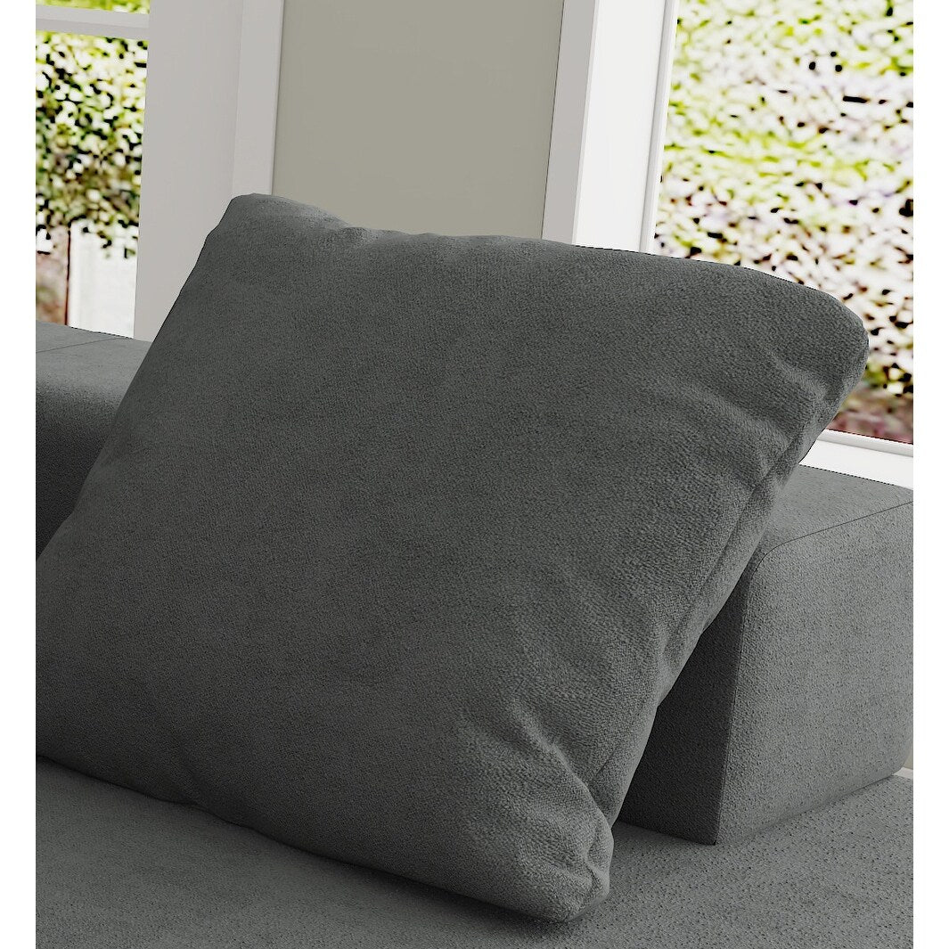 Modern Upholstered Sectional Sofa Couch Set,Modular 108" L Shaped Sectional With 6 Pillows,Free Combination Sofa Couch