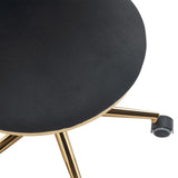 Modern Upholstery Task Chair - Premium Velvet Home Office Desk Chair