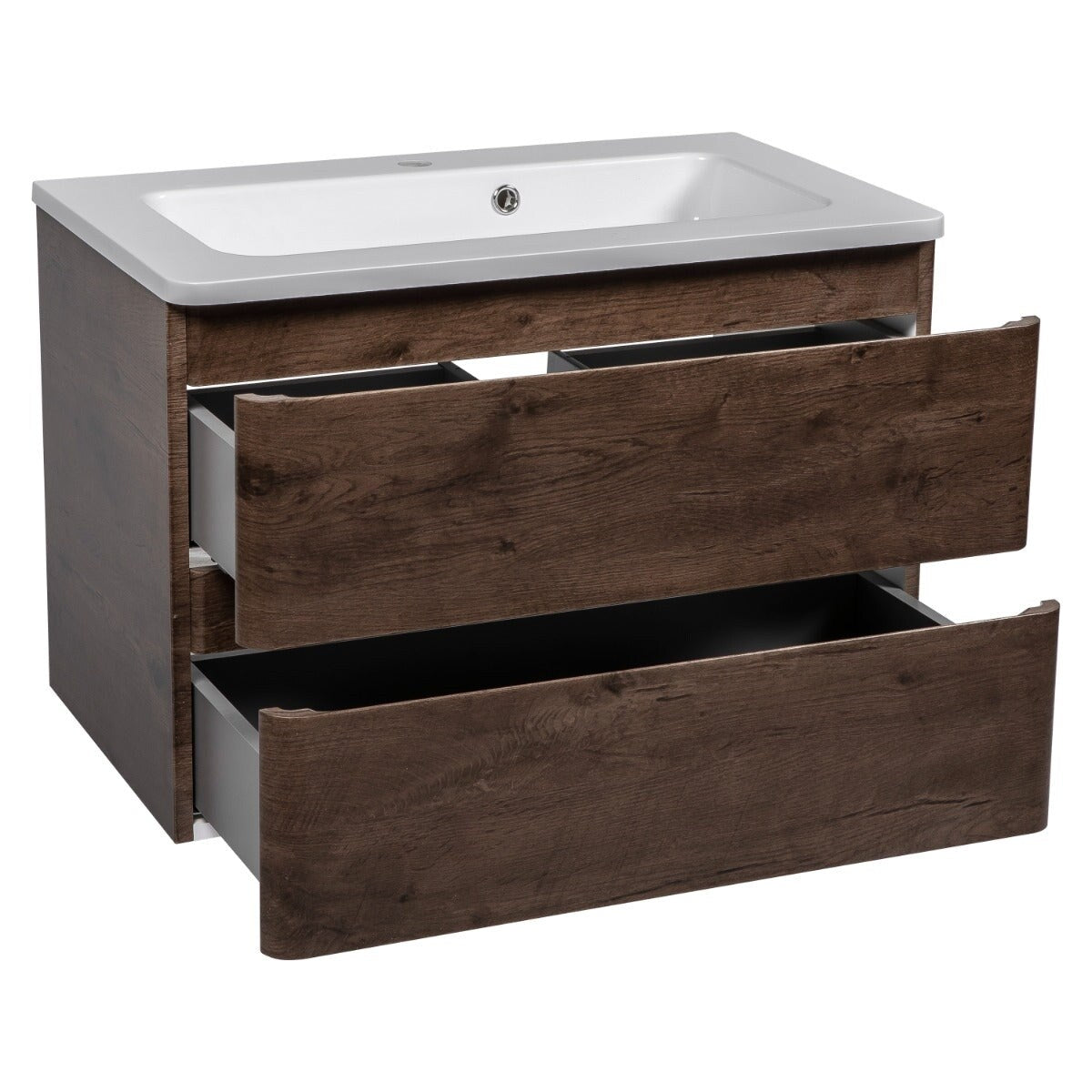 Wall-Mounted Bathroom Vanity with Washbasin Comfort Collection No Mirror