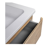 Wall-Mounted Bathroom Vanity with Washbasin Comfort Collection No Mirror