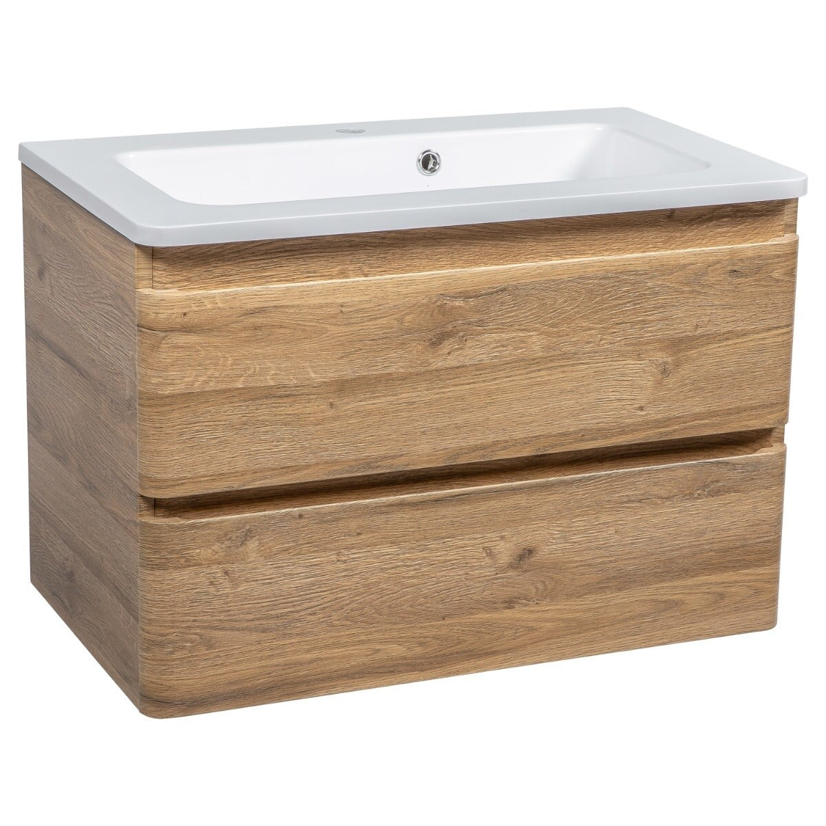 Wall-Mounted Bathroom Vanity with Washbasin Comfort Collection No Mirror