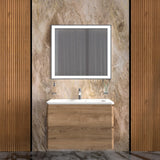 Wall-Mounted Bathroom Vanity with Washbasin Comfort Collection No Mirror