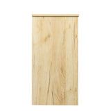 Modern Wood Buffet Sideboard With 2 Doors And 2 Drawers