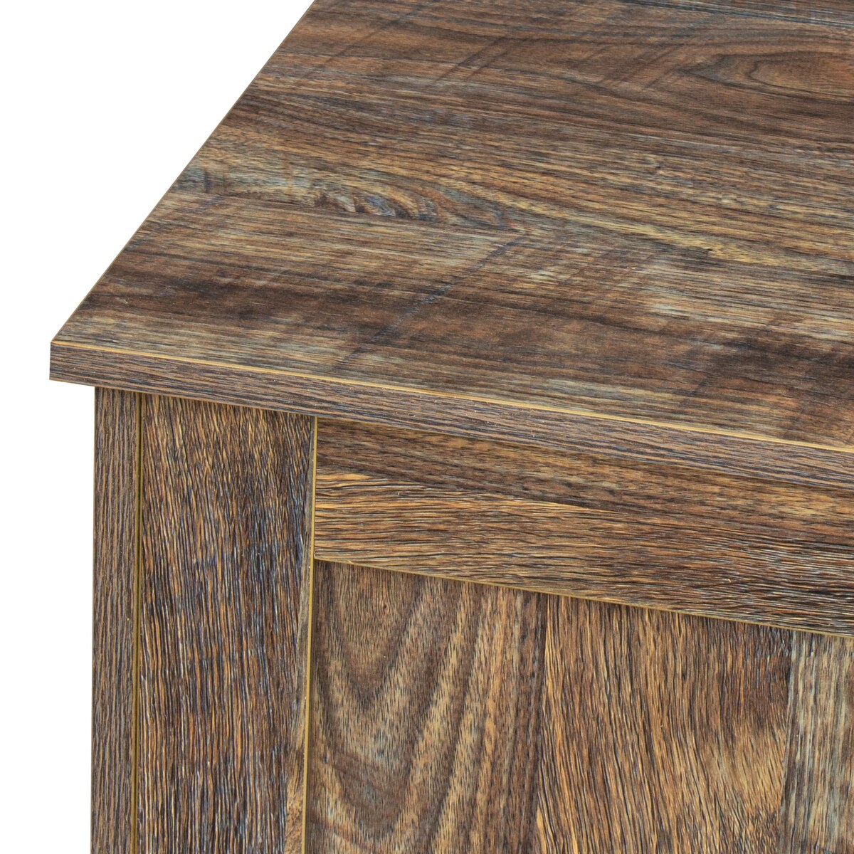Modern Wood Buffet Sideboard With 2 Doors And 2 Drawers
